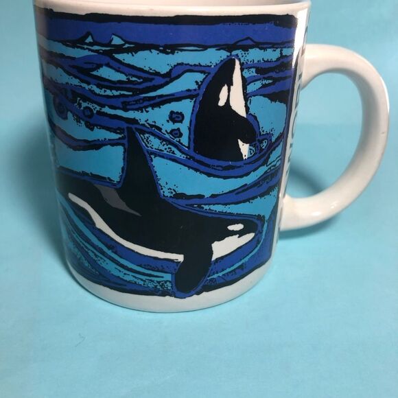 Sea World ORCA,Killer Whale Souvenir Coffee/Tea Mug - Picture 2 of 5